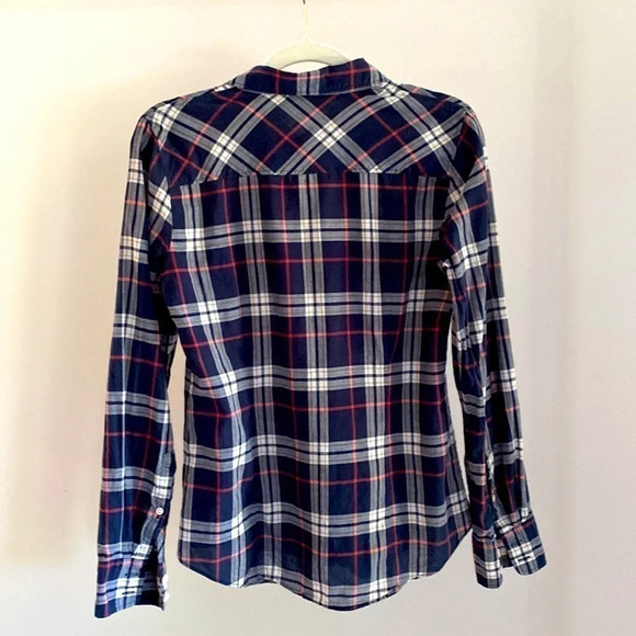 JCrew “The Perfect Shirt” cotton plaid button down size Small - Picture 4 of 4